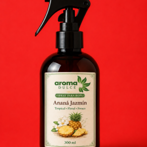Spray para Ropa Ananá Jazmín Aroma Dulce, perfume para telas y textiles del hogar con fragancia frutal y floral de larga duración