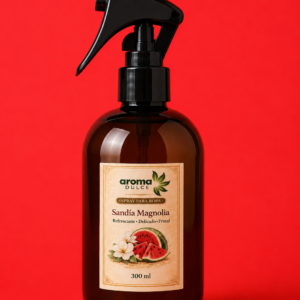 Spray para Ropa Sandía Magnolia Aroma Dulce 300 ml, perfume para telas y textiles del hogar con fragancia frutal y floral de larga duración