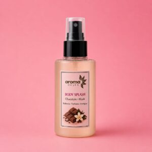 Body Splash Chocolate Musk Aroma Dulce 125 ml, fragancia corporal dulce y envolvente para perfumar la piel durante todo el día