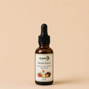 Sérum Facial Aroma Dulce con Rosa Mosqueta, Pepita de Uva y Vitamina E 30 ml